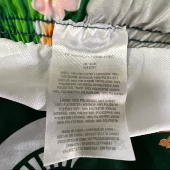 Michigan State Spartans Floral Swimming Trunks size Large (F1) - Picture 4 of 7